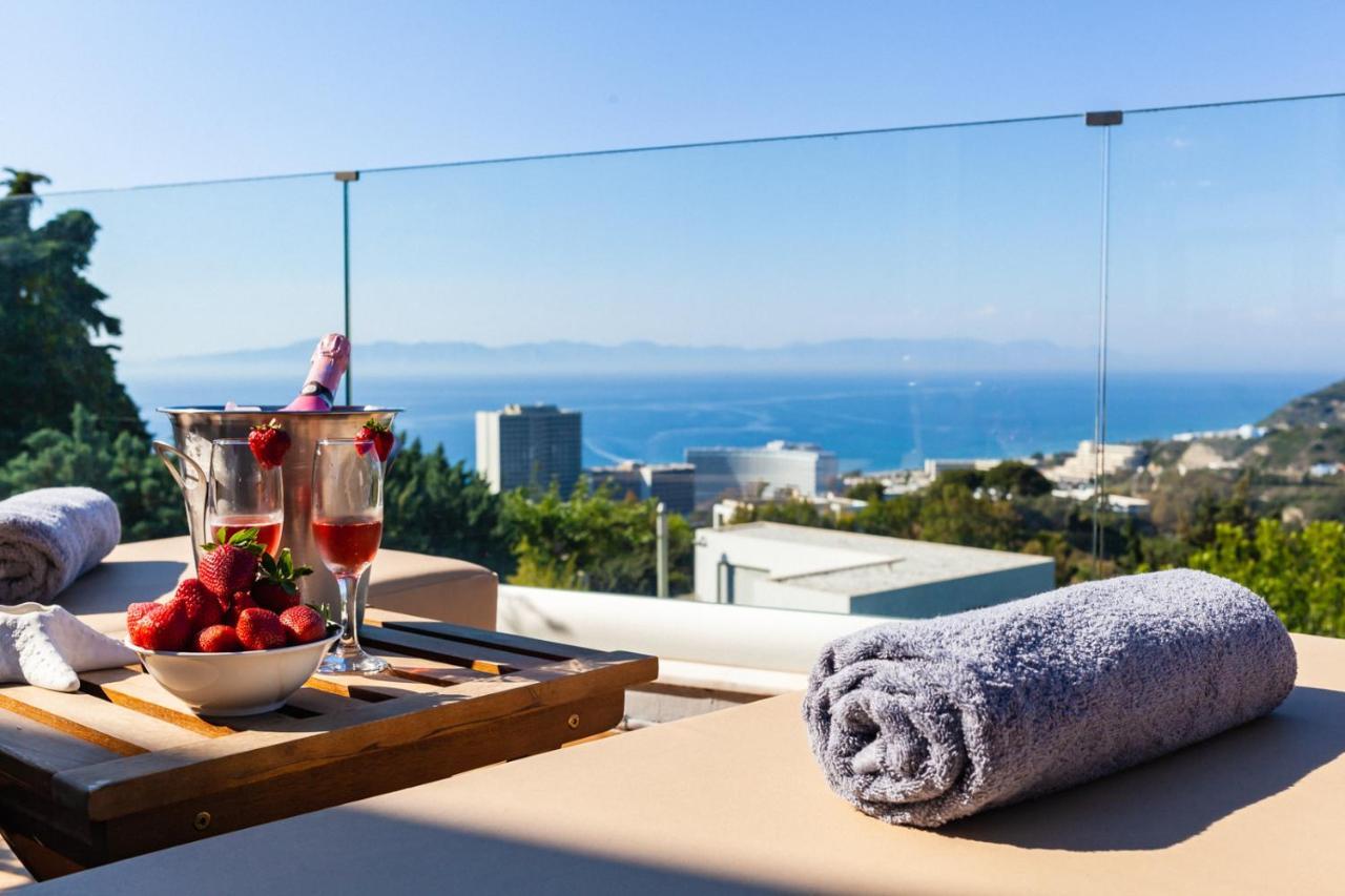 Appartamento Flyviewflatsgold Privatehottub With Seaview Ixia  Esterno foto