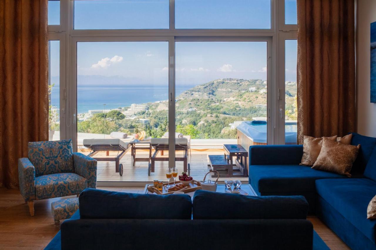 Appartamento Flyviewflatsgold Privatehottub With Seaview Ixia  Esterno foto