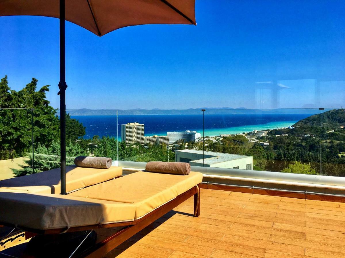 Appartamento Flyviewflatsgold Privatehottub With Seaview Ixia  Esterno foto