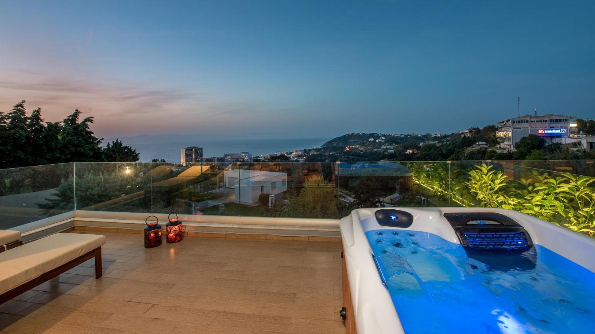 Appartamento Flyviewflatsgold Privatehottub With Seaview Ixia  Esterno foto