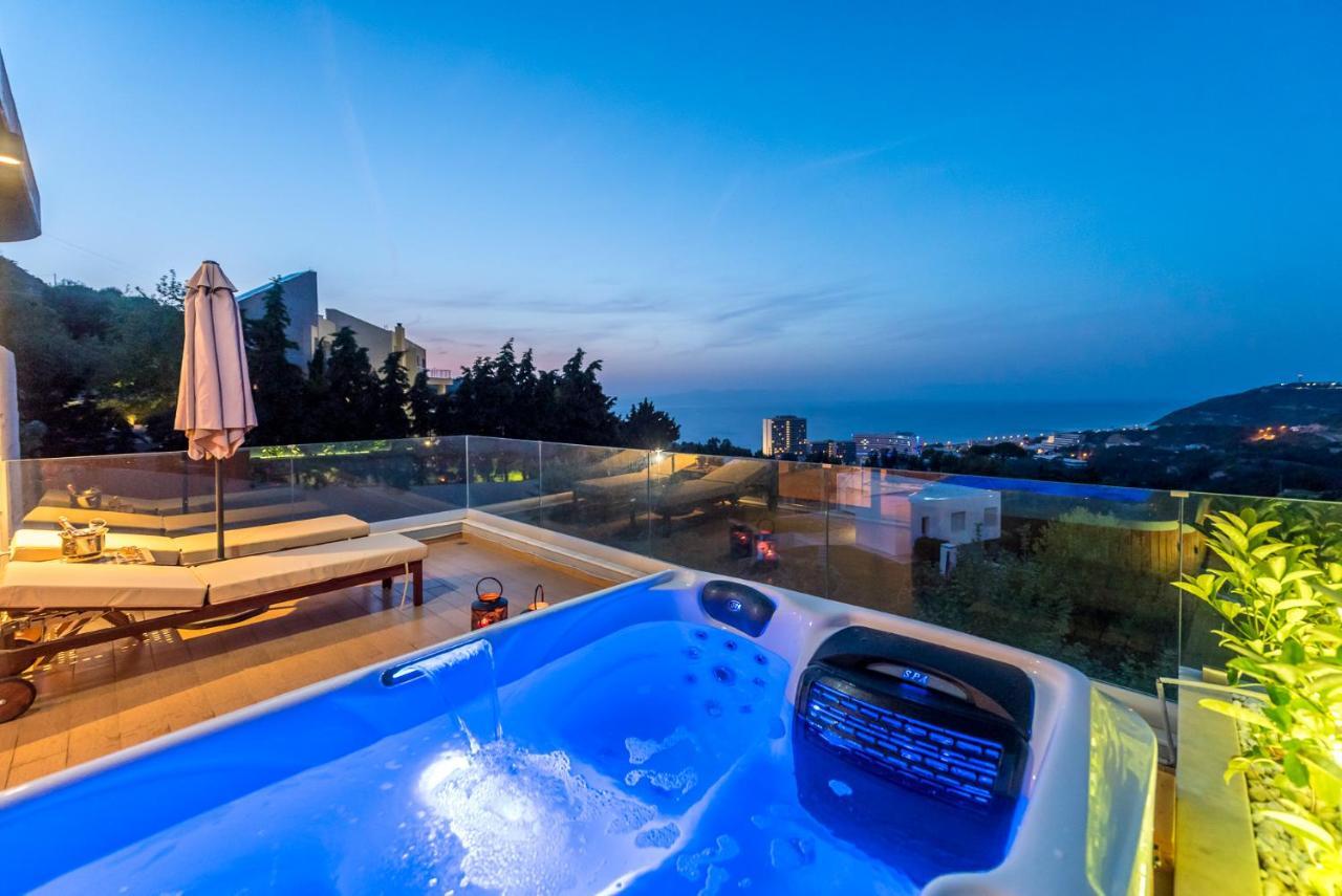 Appartamento Flyviewflatsgold Privatehottub With Seaview Ixia  Esterno foto